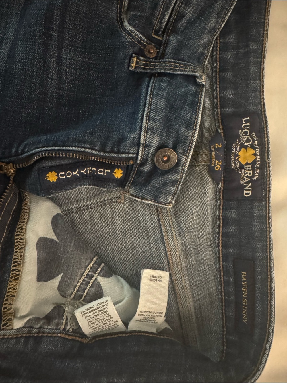 Lucky Brand Hayden Skinny women’s Jeans - Dark Blue